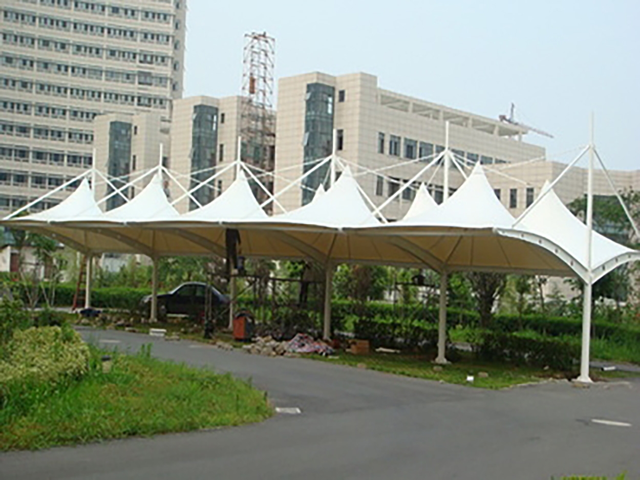 贵州海子宝丰农业开发有限公司停车棚膜结构(图1)