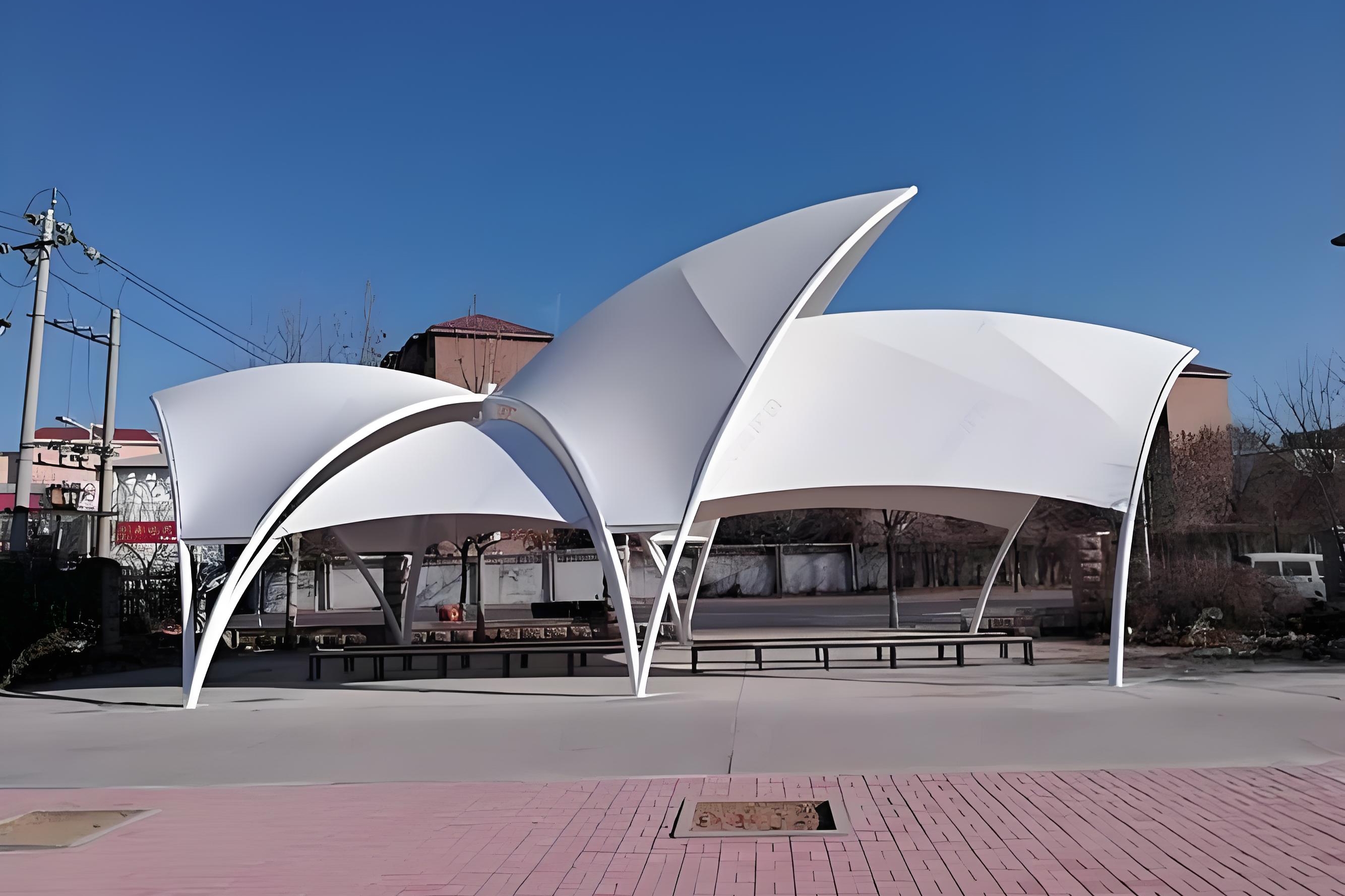 膜结构美学：柔、光、轻、力、融(图1)